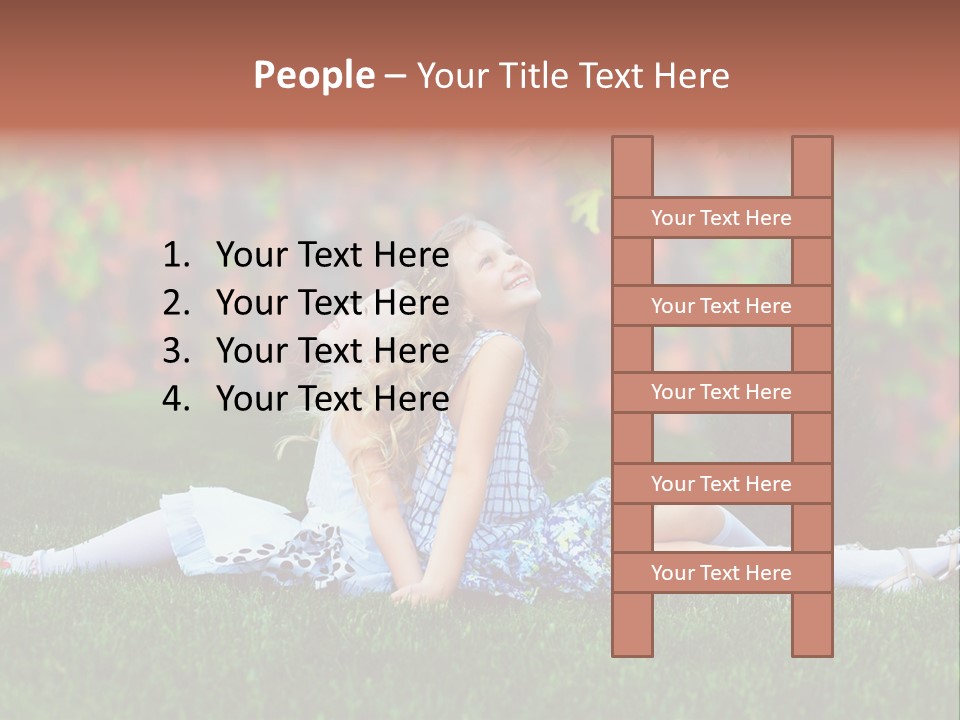 Love Natural Meadow PowerPoint Template