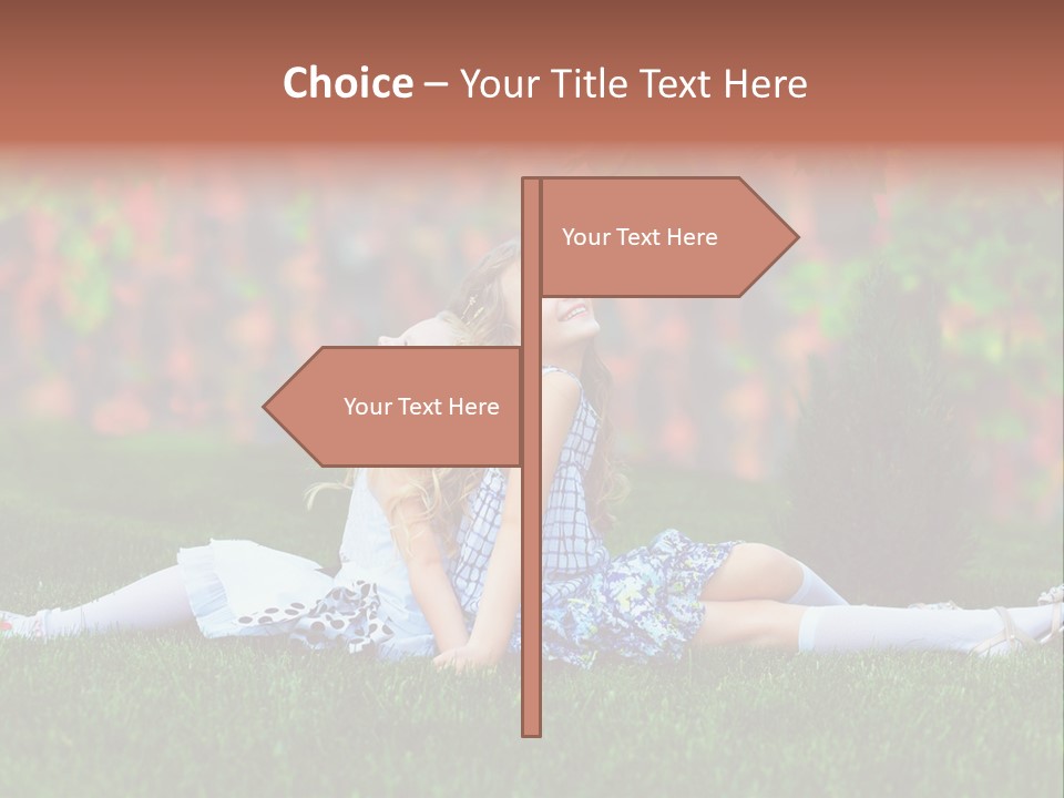 Love Natural Meadow PowerPoint Template