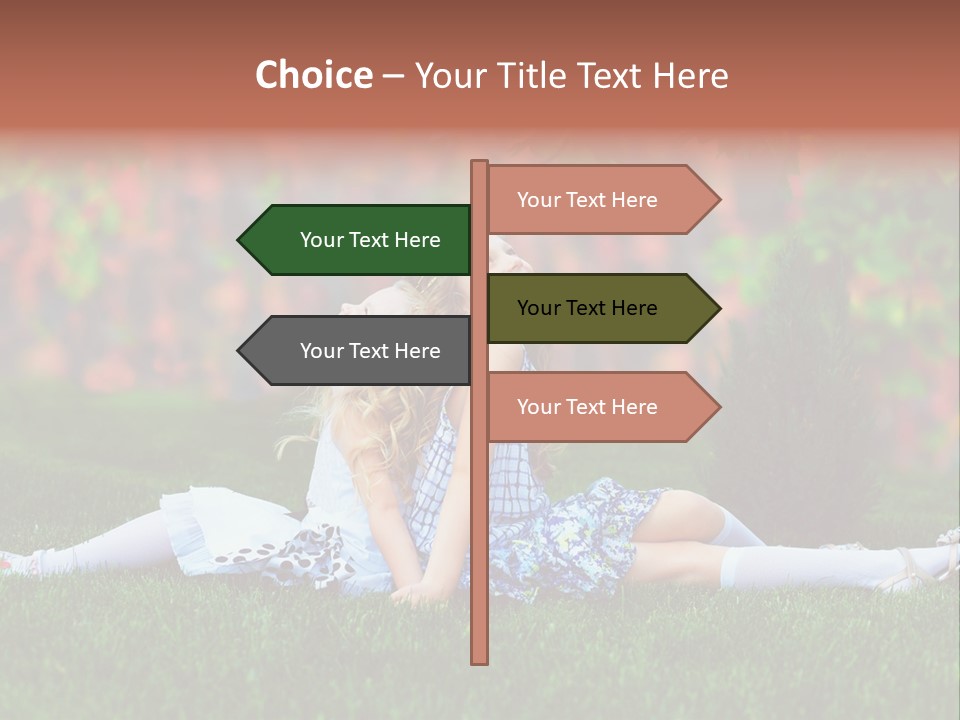 Love Natural Meadow PowerPoint Template