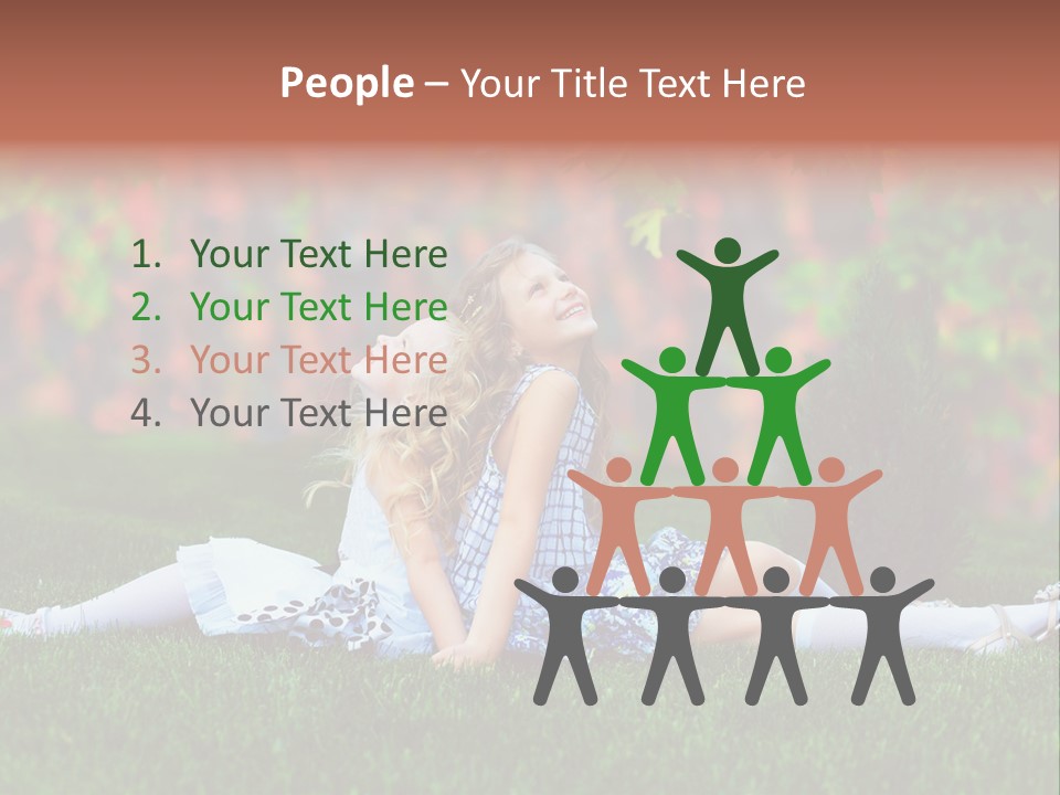 Love Natural Meadow PowerPoint Template