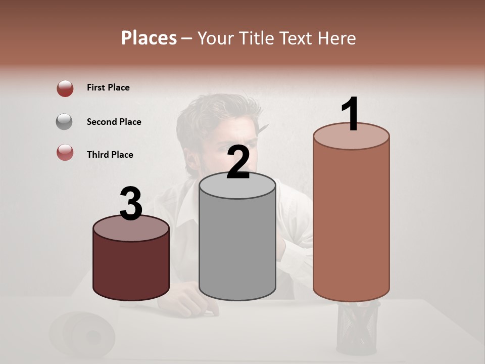 Draw Think Background PowerPoint Template