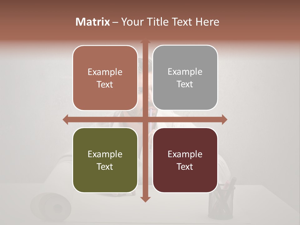 Draw Think Background PowerPoint Template