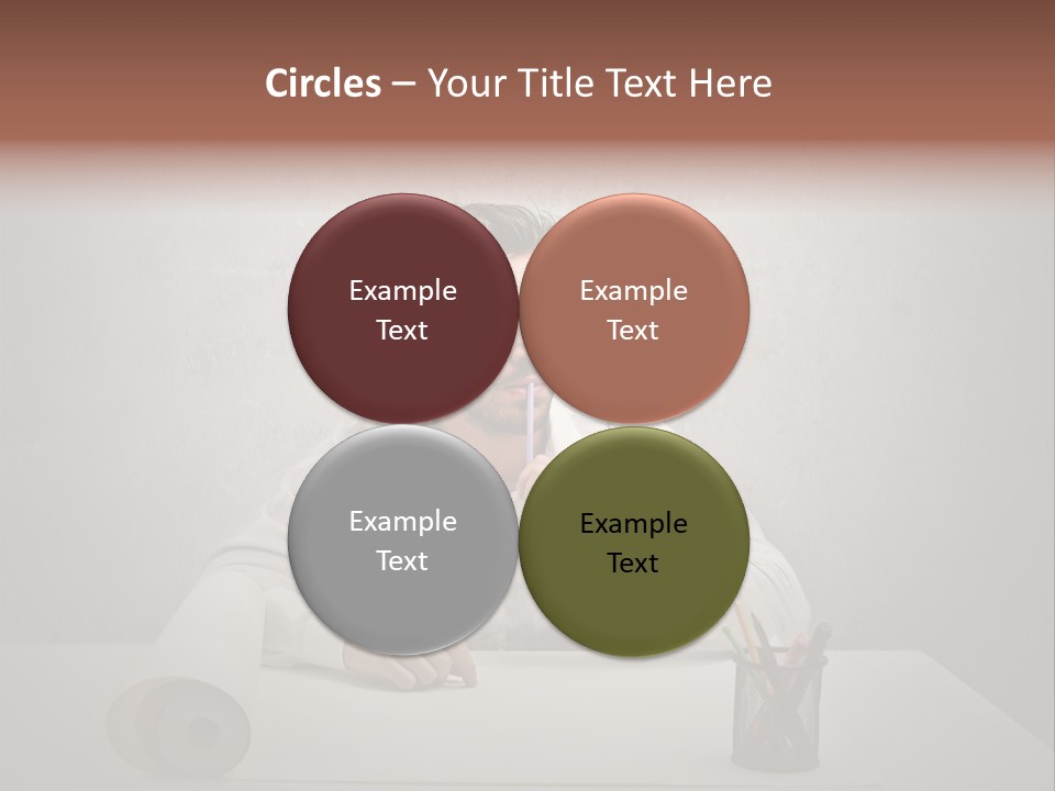 Draw Think Background PowerPoint Template