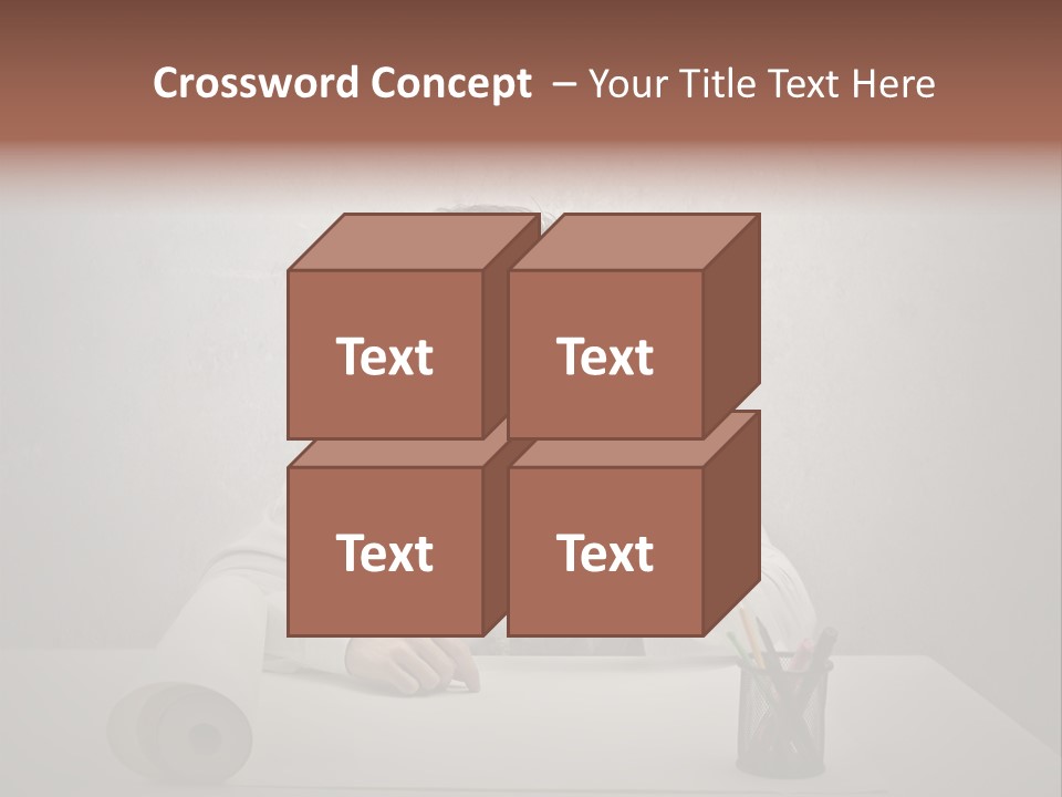 Draw Think Background PowerPoint Template