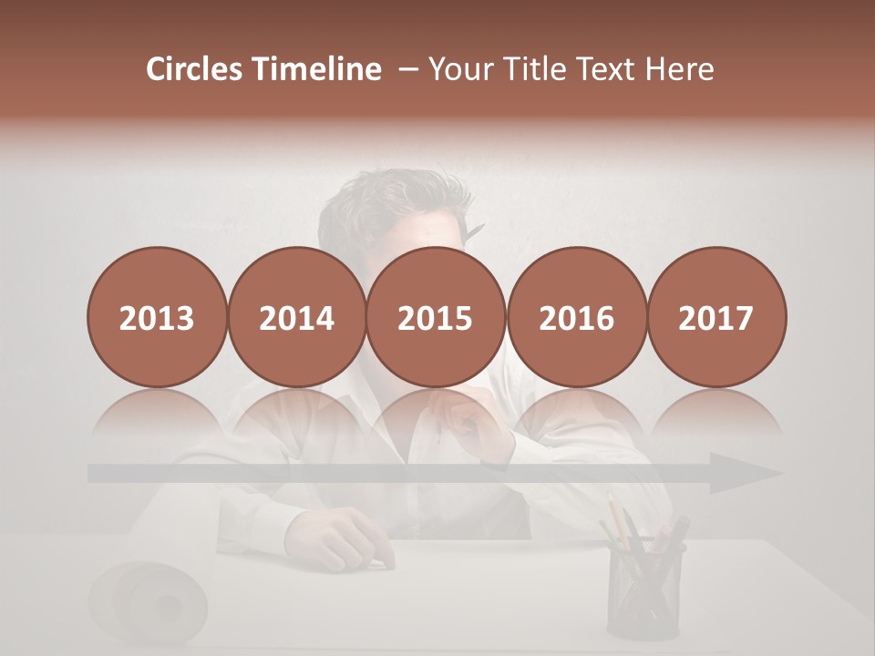 Draw Think Background PowerPoint Template