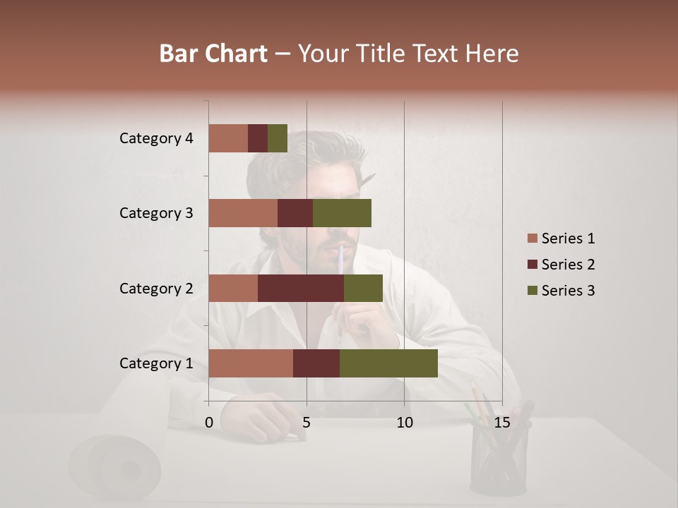 Draw Think Background PowerPoint Template