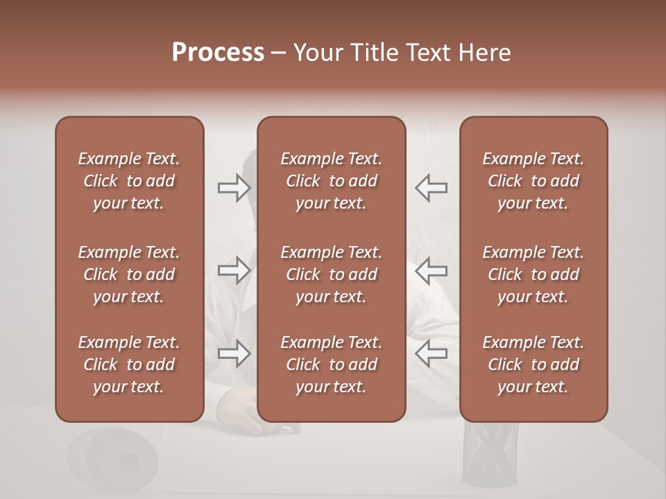 Draw Think Background PowerPoint Template