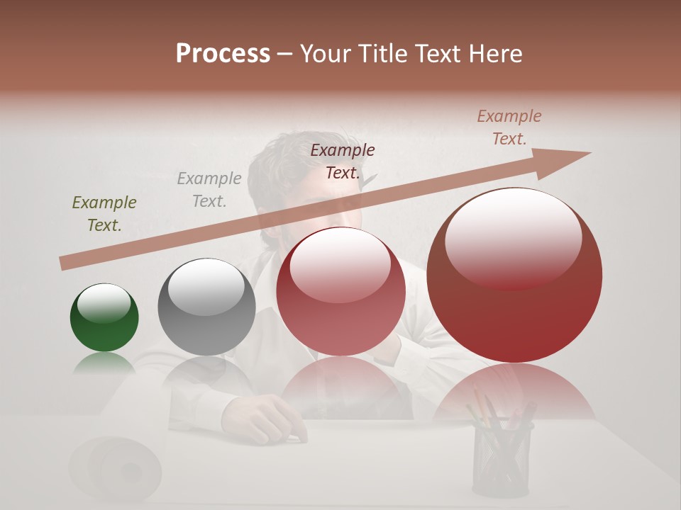 Draw Think Background PowerPoint Template