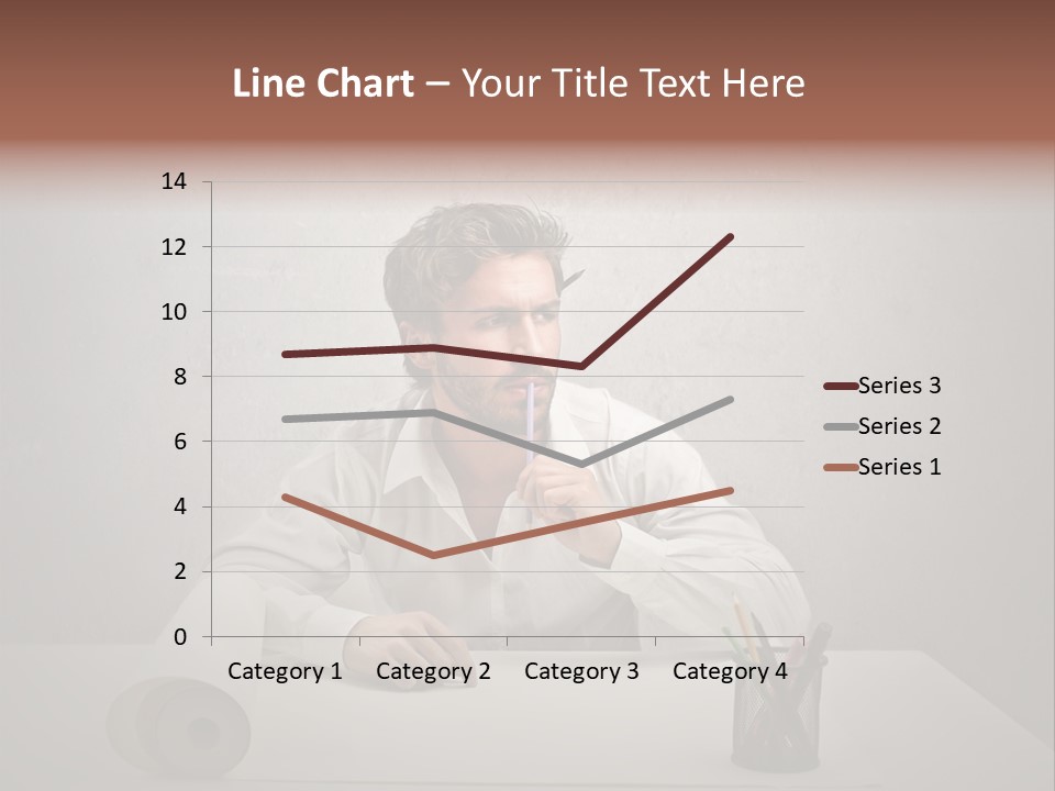 Draw Think Background PowerPoint Template