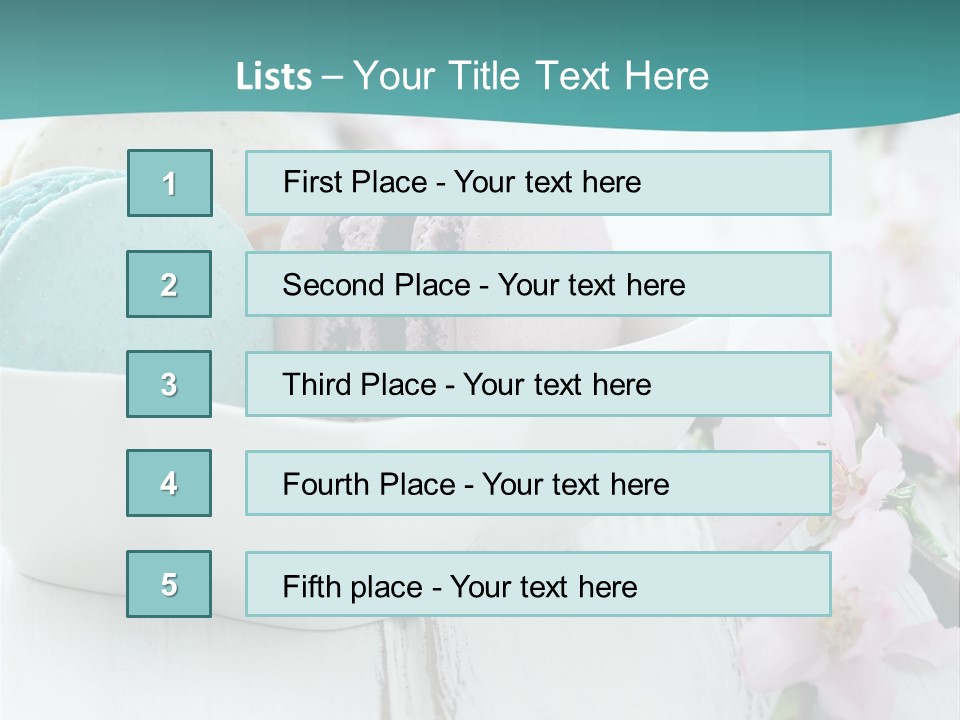 Biscuit Bowl Color PowerPoint Template