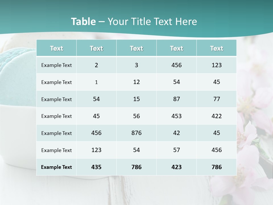 Biscuit Bowl Color PowerPoint Template