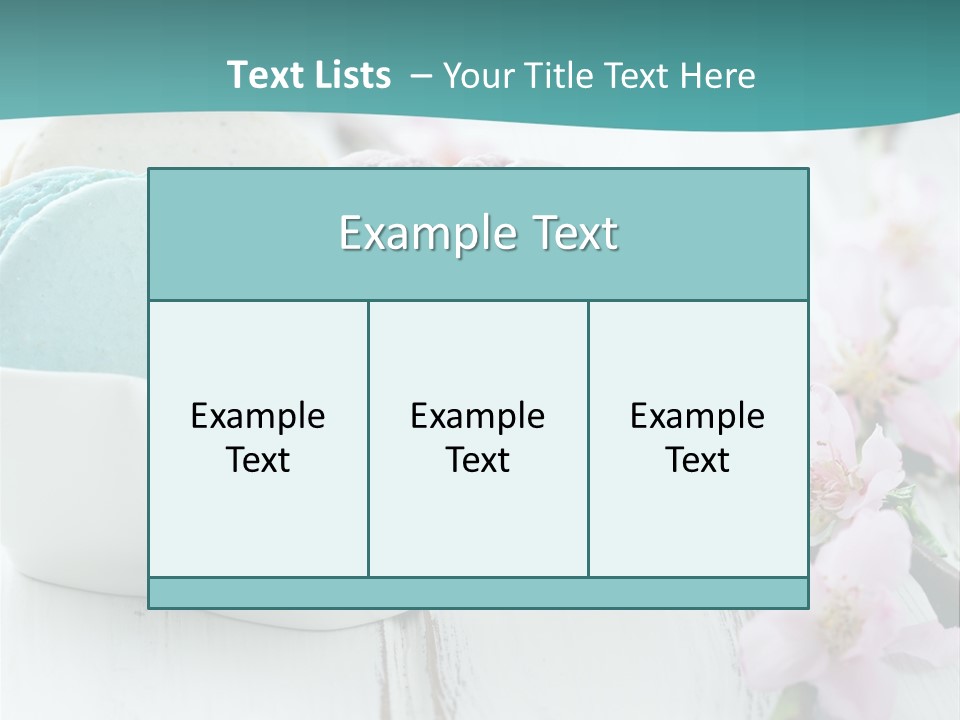 Biscuit Bowl Color PowerPoint Template