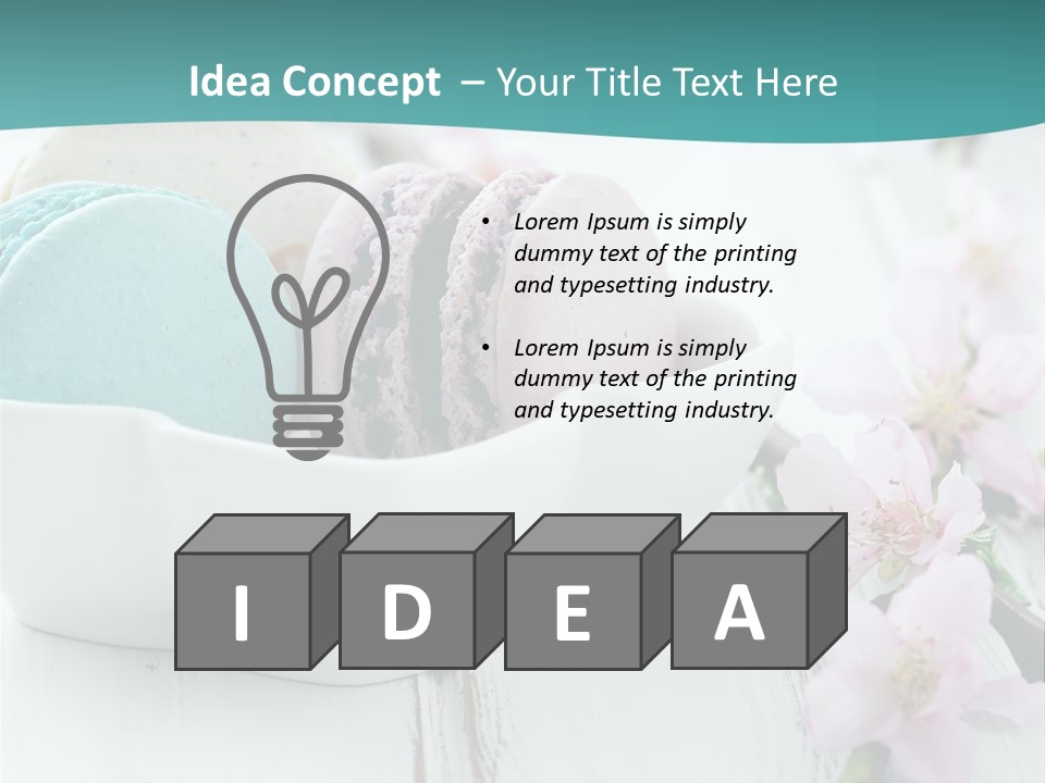 Biscuit Bowl Color PowerPoint Template