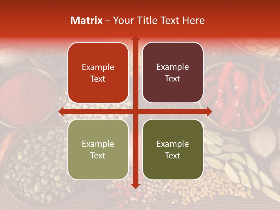 Additives Kitchen Season PowerPoint Template