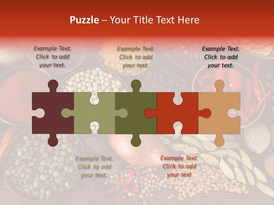 Additives Kitchen Season PowerPoint Template