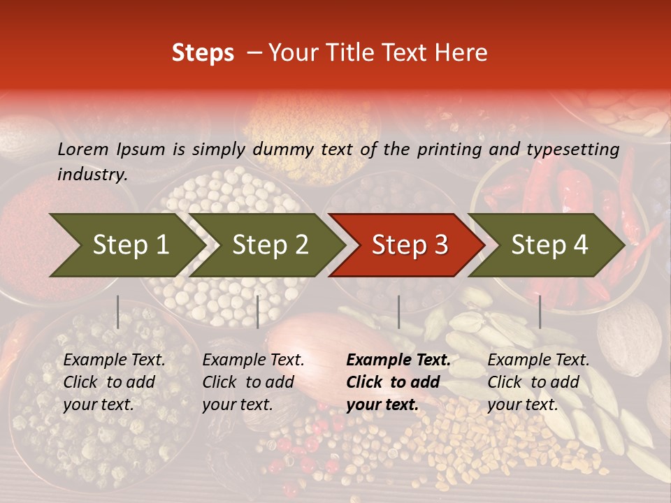 Additives Kitchen Season PowerPoint Template