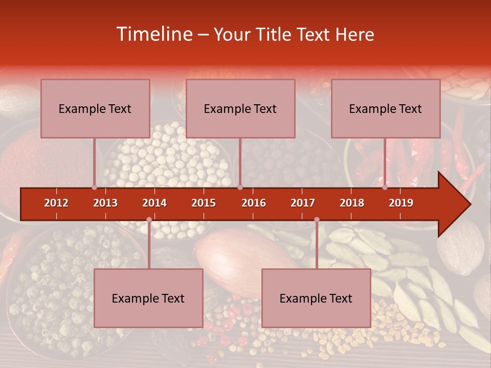 Additives Kitchen Season PowerPoint Template