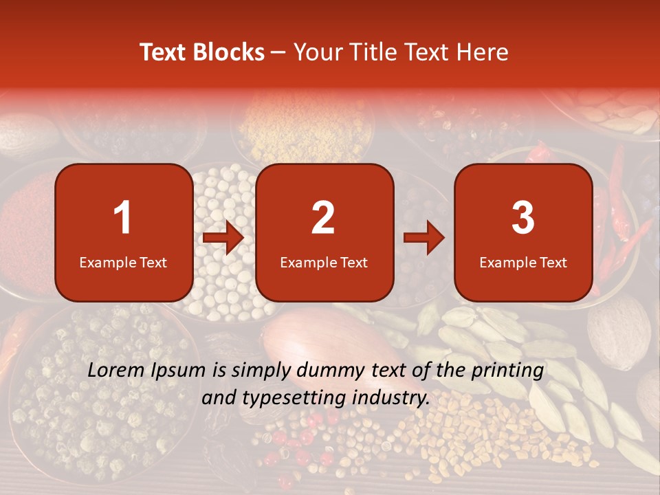 Additives Kitchen Season PowerPoint Template