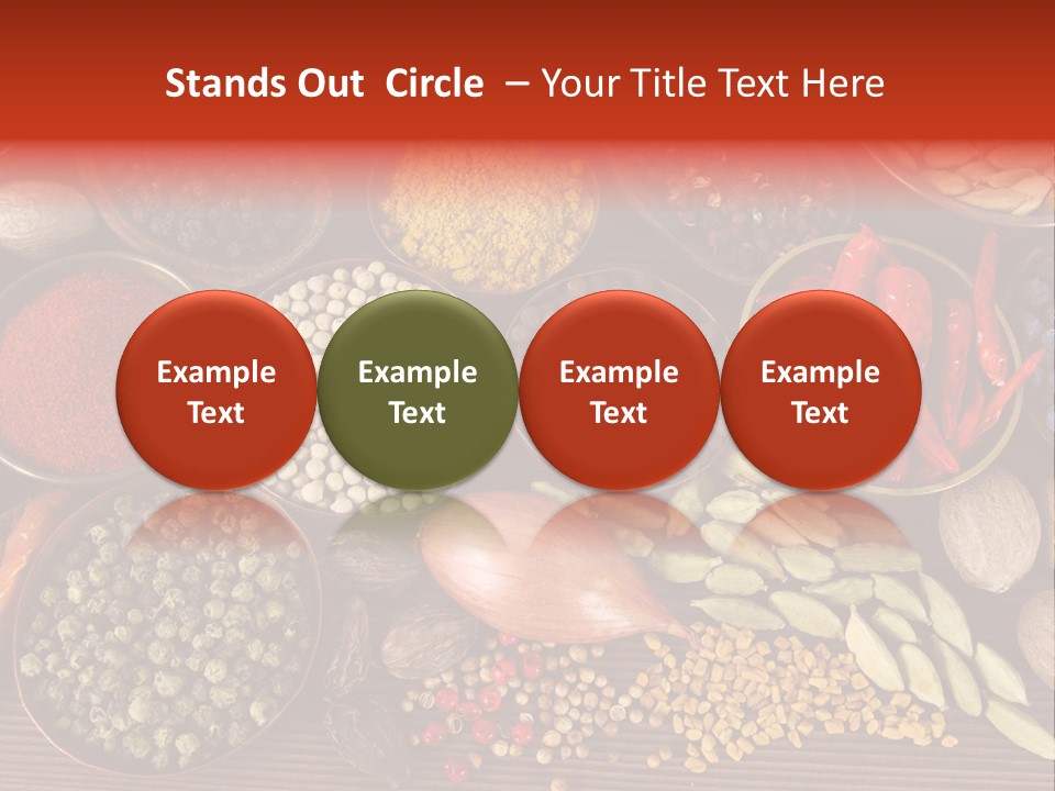 Additives Kitchen Season PowerPoint Template