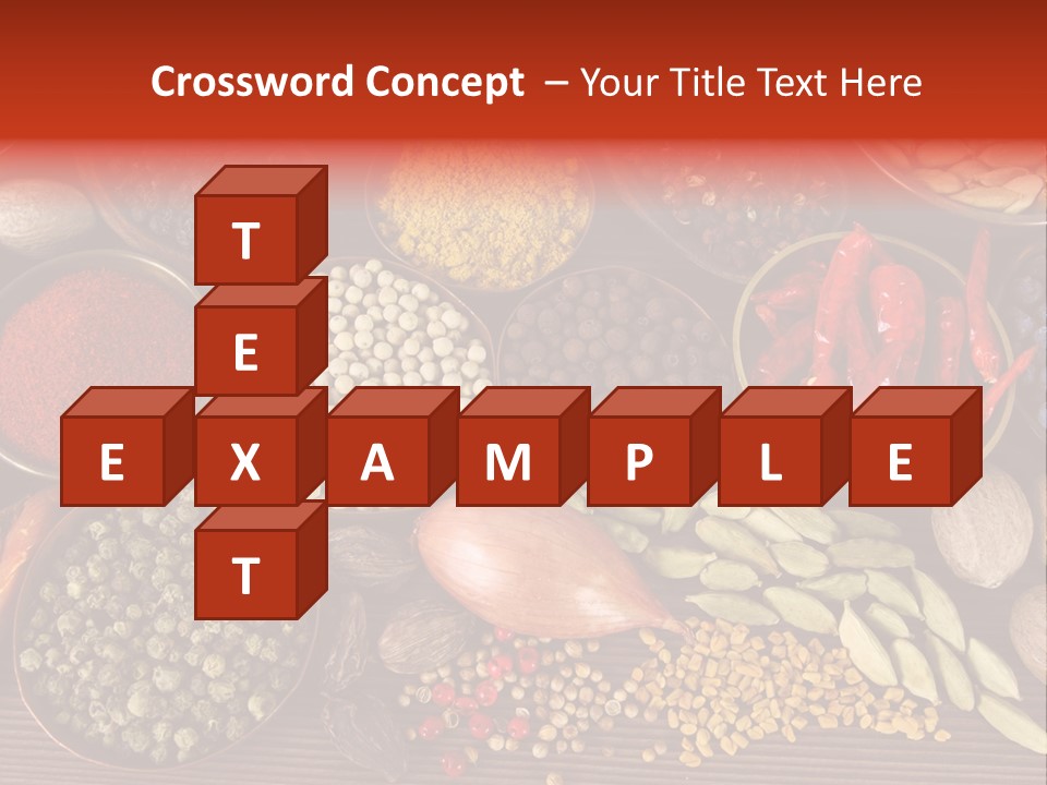 Additives Kitchen Season PowerPoint Template