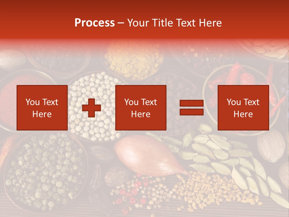 Additives Kitchen Season PowerPoint Template