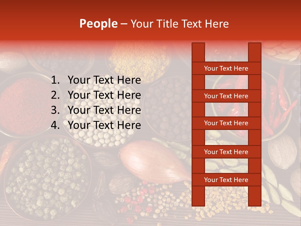 Additives Kitchen Season PowerPoint Template