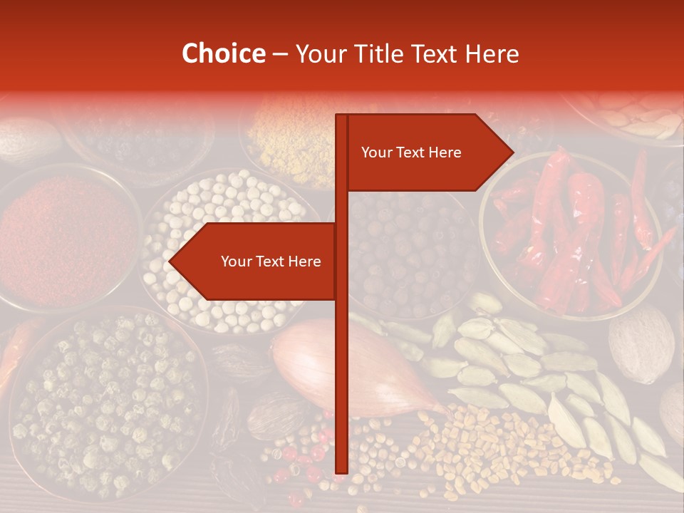 Additives Kitchen Season PowerPoint Template