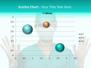 Medical Hand Up Hospital PowerPoint Template