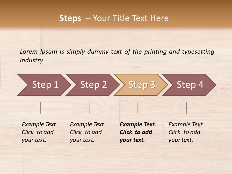 Board Grungy Rough PowerPoint Template