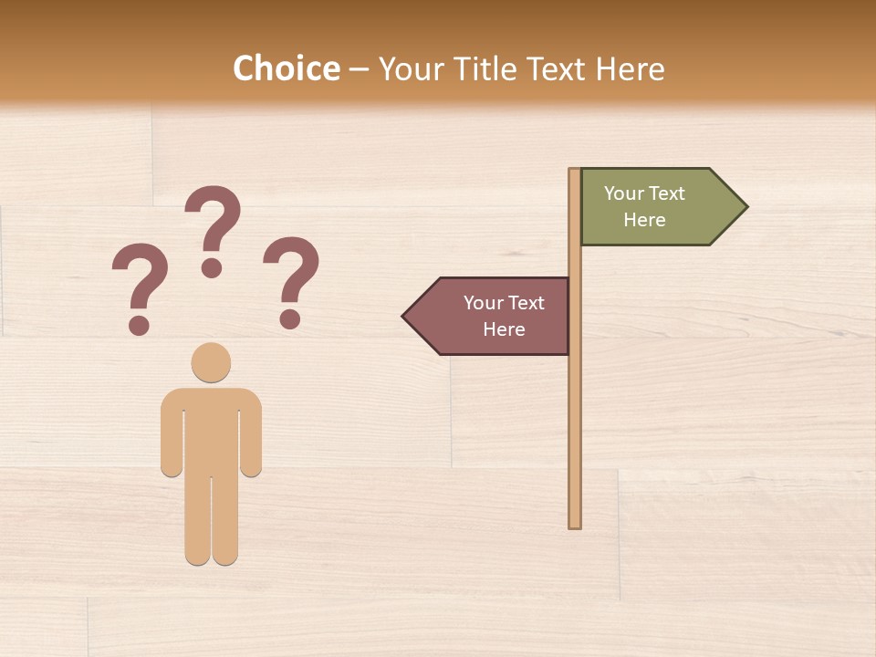 Board Grungy Rough PowerPoint Template