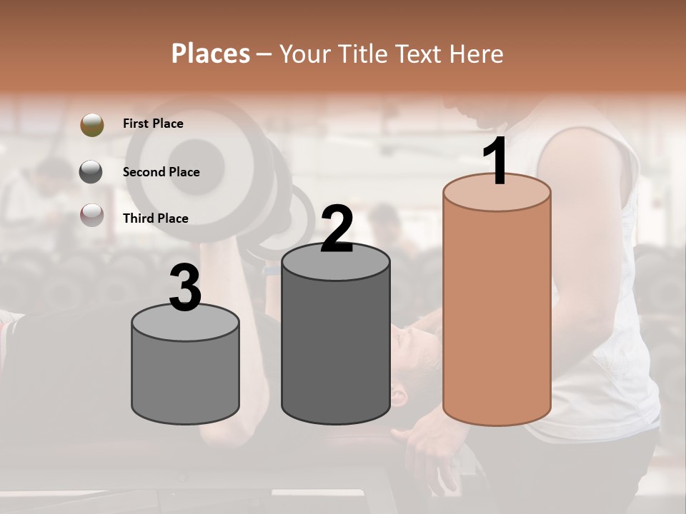 Biceps Working Powerful PowerPoint Template