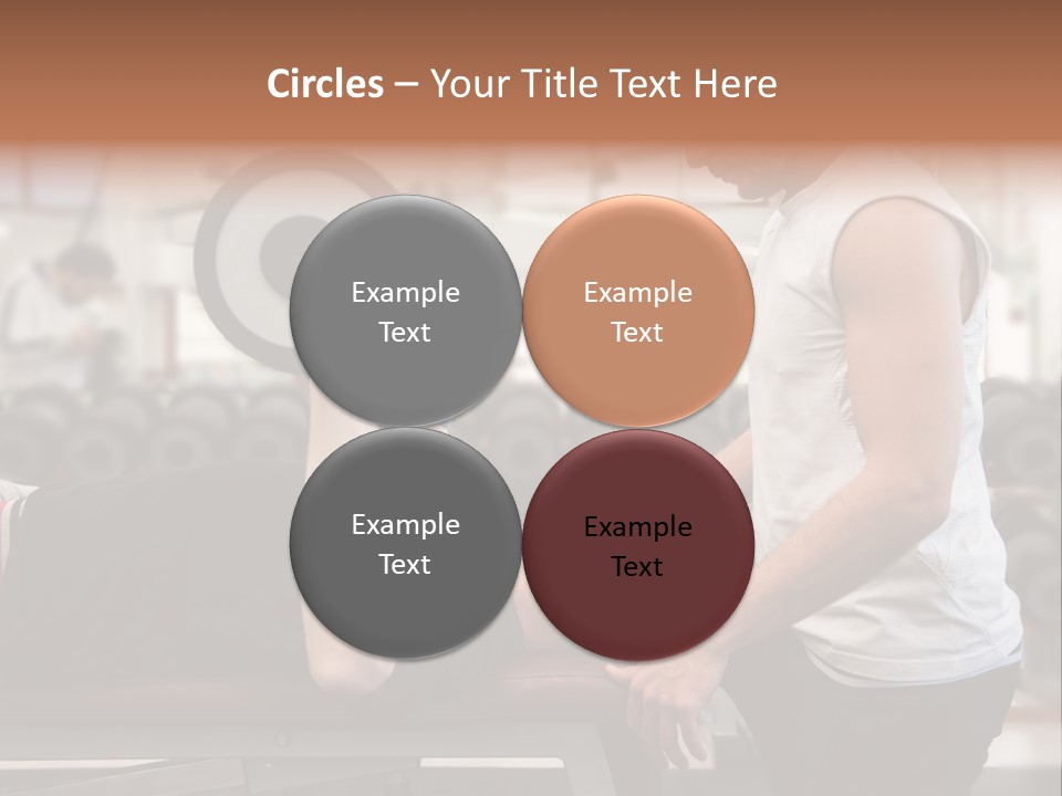 Biceps Working Powerful PowerPoint Template