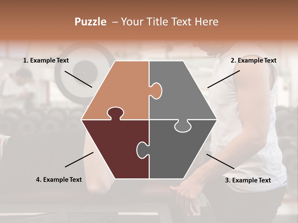 Biceps Working Powerful PowerPoint Template