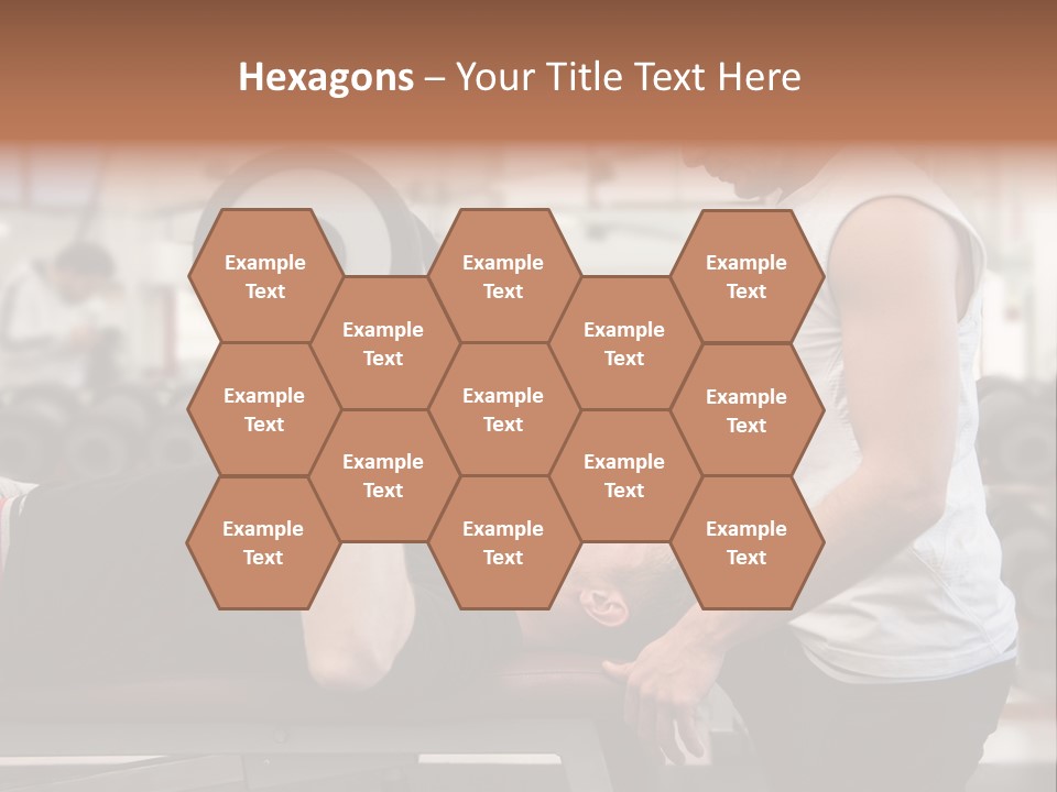 Biceps Working Powerful PowerPoint Template