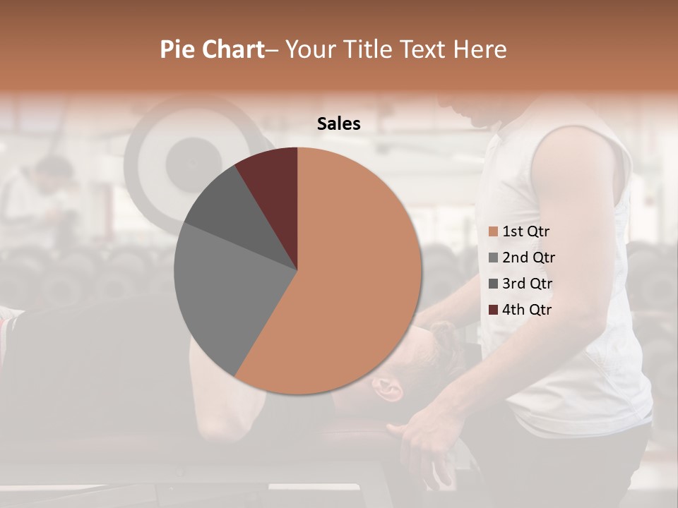 Biceps Working Powerful PowerPoint Template