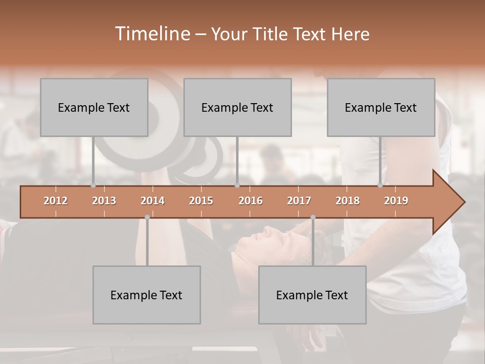 Biceps Working Powerful PowerPoint Template