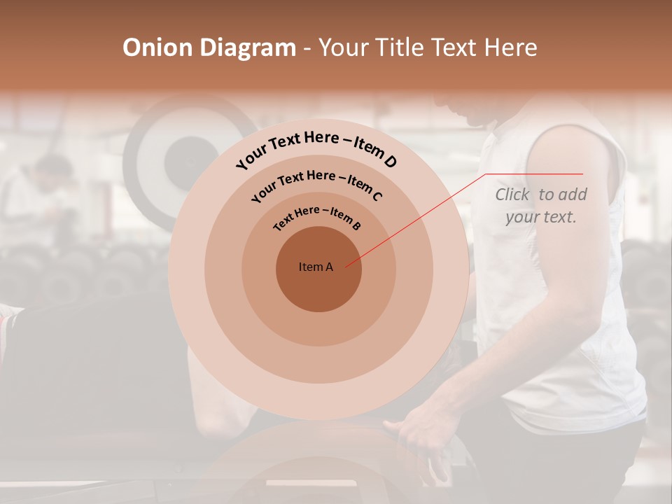 Biceps Working Powerful PowerPoint Template