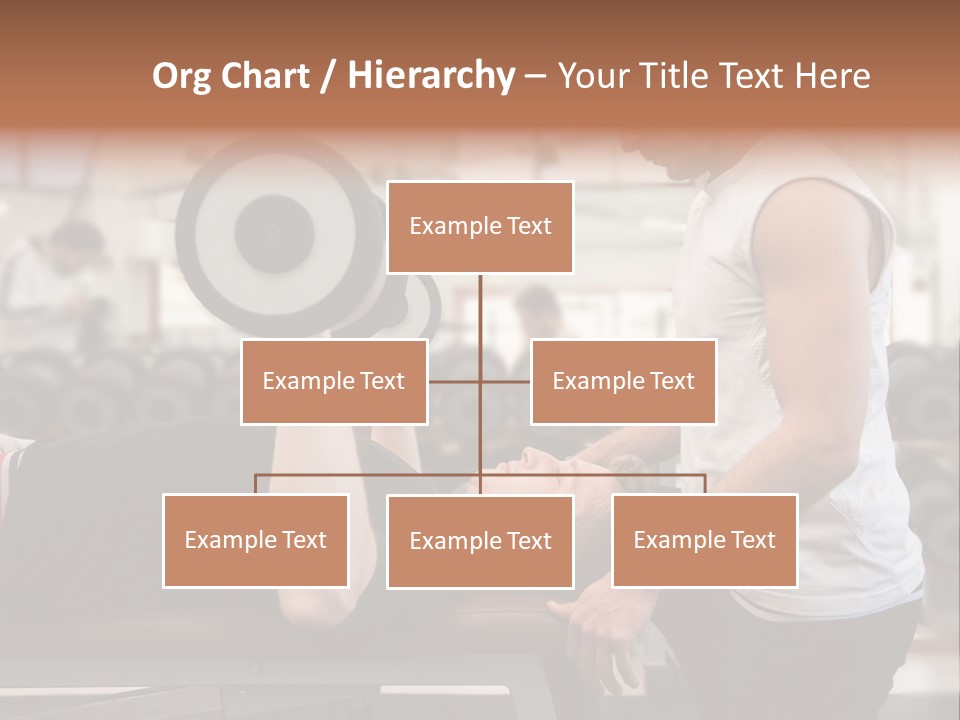 Biceps Working Powerful PowerPoint Template