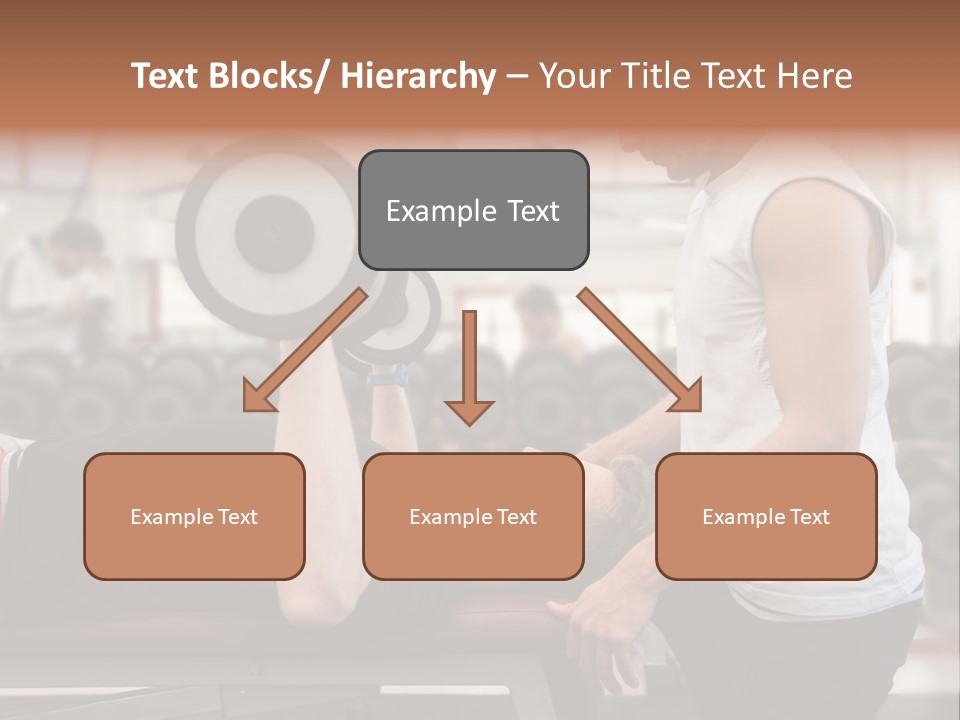 Biceps Working Powerful PowerPoint Template