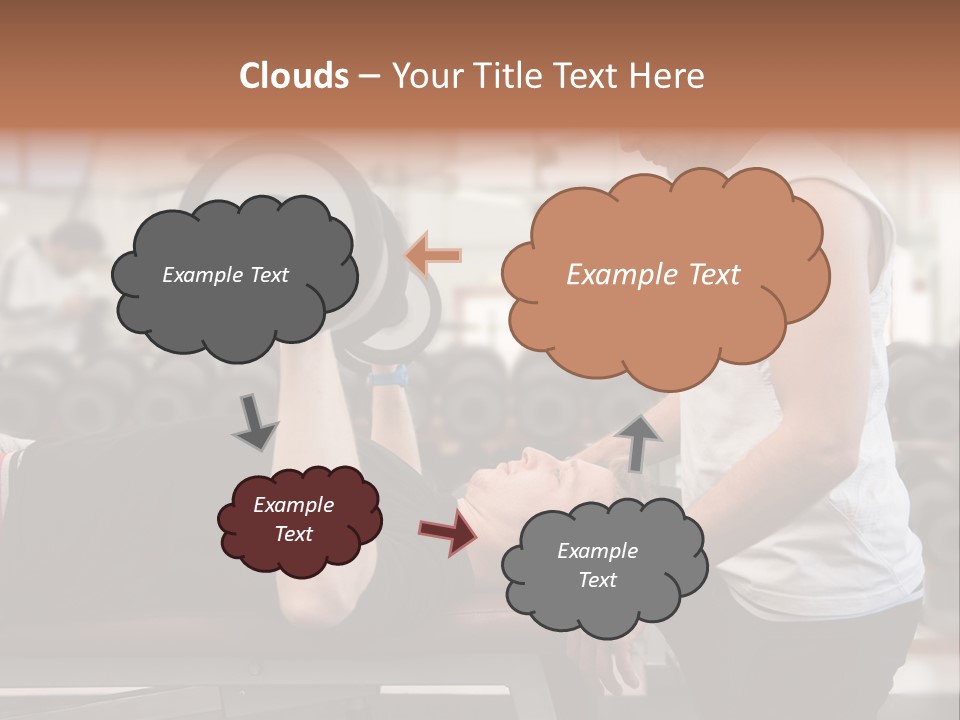 Biceps Working Powerful PowerPoint Template