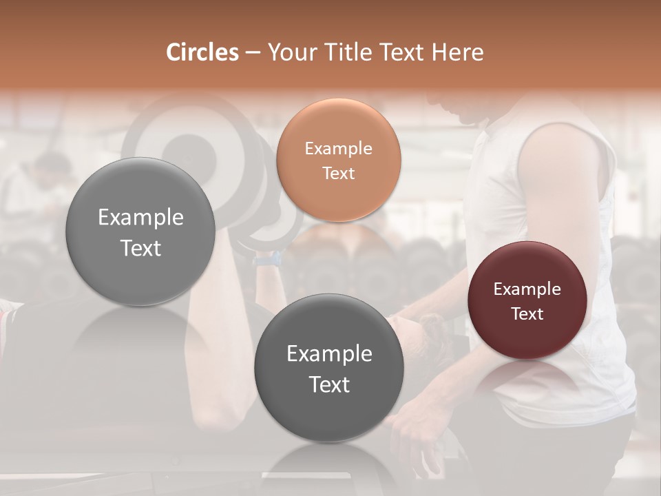 Biceps Working Powerful PowerPoint Template