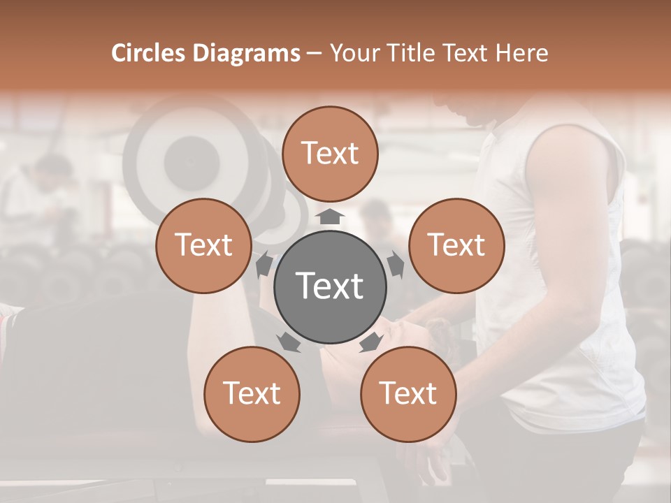 Biceps Working Powerful PowerPoint Template