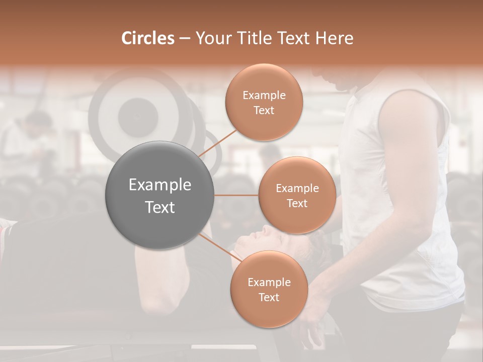 Biceps Working Powerful PowerPoint Template