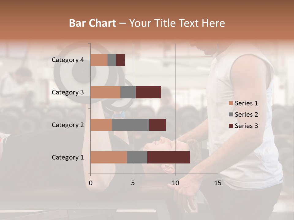 Biceps Working Powerful PowerPoint Template