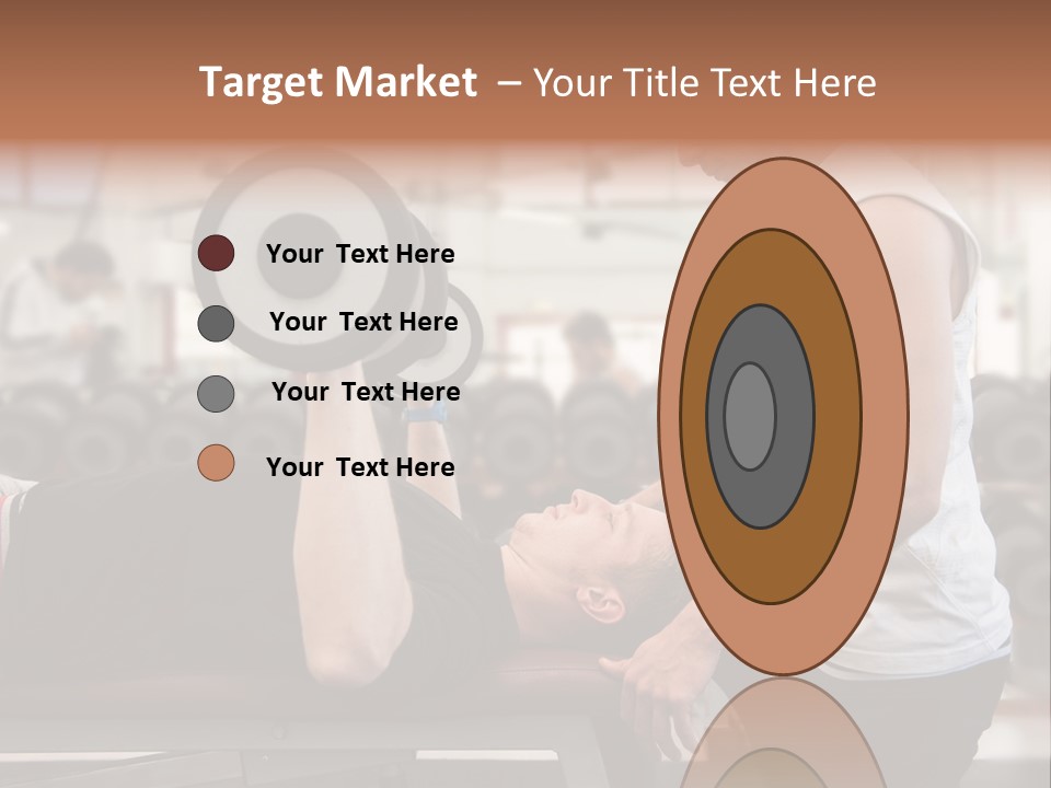 Biceps Working Powerful PowerPoint Template