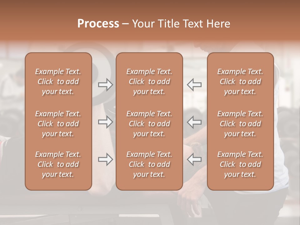 Biceps Working Powerful PowerPoint Template