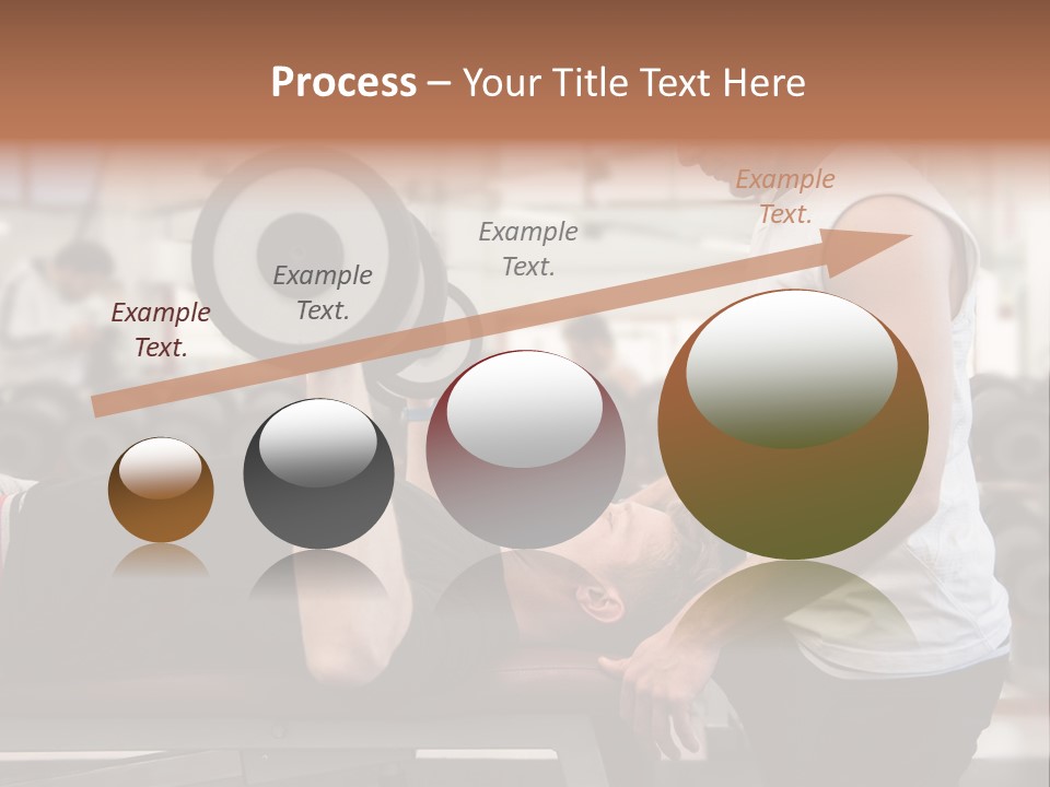 Biceps Working Powerful PowerPoint Template