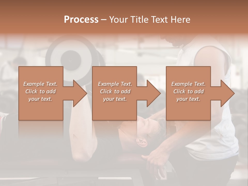 Biceps Working Powerful PowerPoint Template
