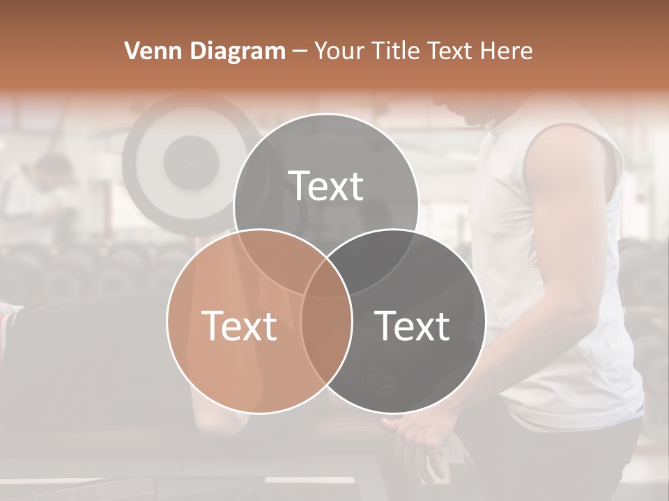 Biceps Working Powerful PowerPoint Template