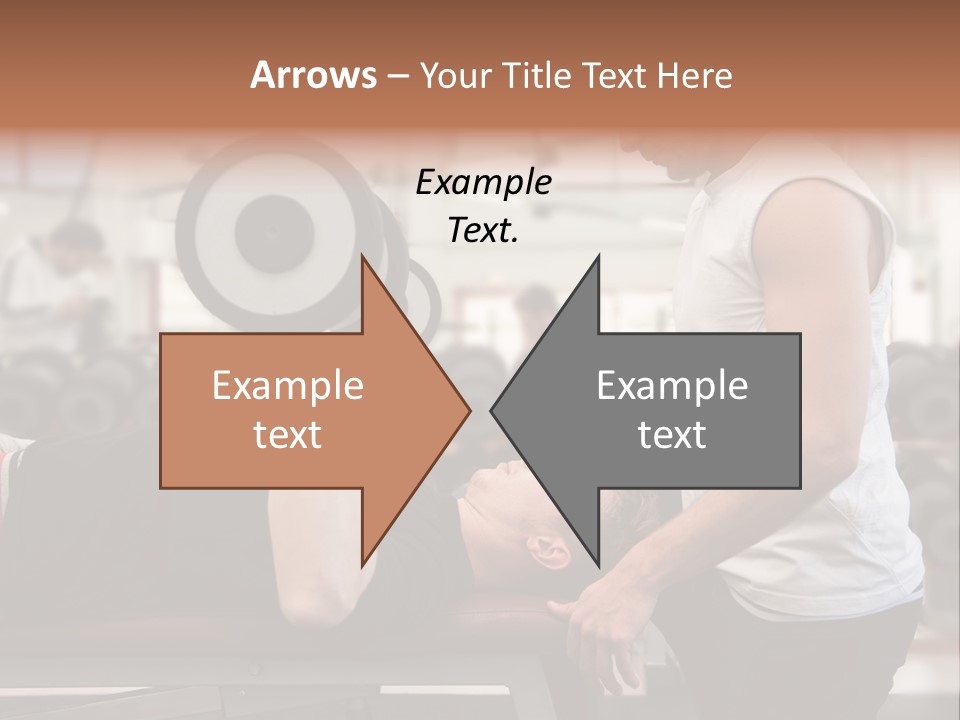 Biceps Working Powerful PowerPoint Template